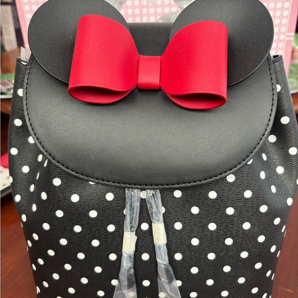 NWT KATE SPADE NEW YORK  DISNEY X MINNIE MOUSE BACKPACK